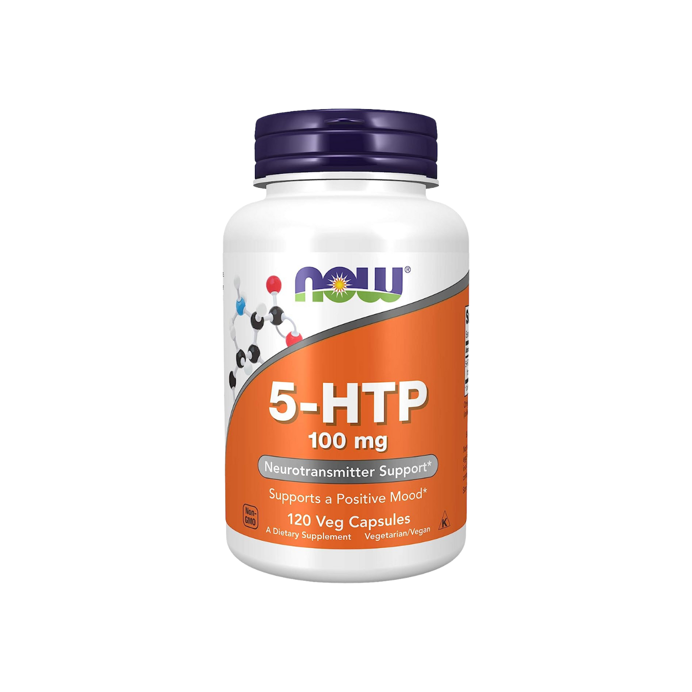 5-HTP - 120 Veg Capsules | Neurotransmitter Support | NOW