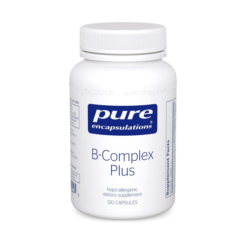 B-Complex Plus - 60 Veg Capsules | Dietary Supplement | Pure Encapsulations