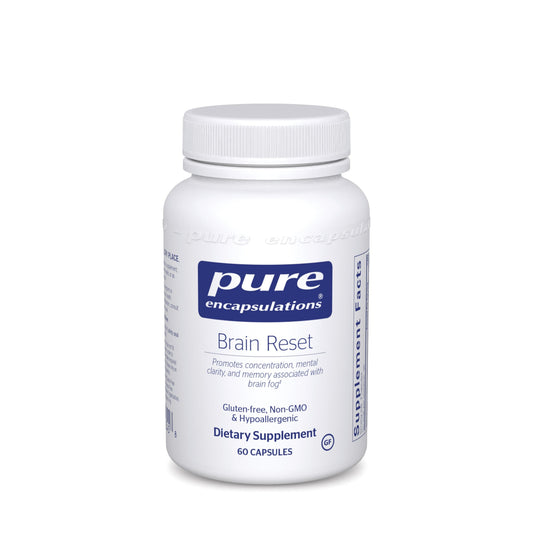 Brain Reset  - 60 capsules | Dietary Supplement | Pure Encapsulations